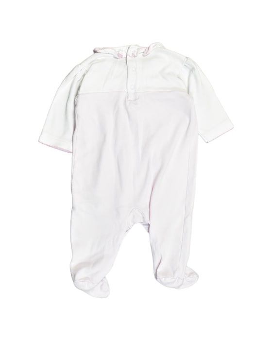 A White Pyjama Sets from Kissy Kissy in size 0-3M for girl. (Back View)