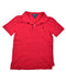 A Red Short Sleeve Polos from Polo Ralph Lauren in size 5T for boy. (Front View)