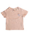 A Beige Short Sleeve Tops from Gingersnaps in size 12-18M for girl. (Front View)