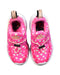 A Pink Sneakers from Adidas in size 5T for girl. (Back View)