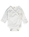 A White Bodysuits from Little Green Radicals in size 3-6M for boy. (Front View)