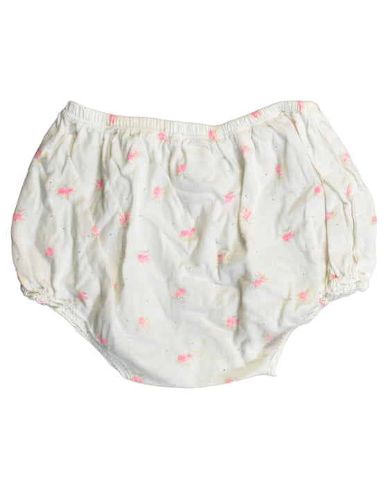 A Ivory Bloomers from Bonpoint in size 3-6M for girl. (Back View)