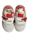 A White Sneakers from Adidas in size 12-18M for girl. (Back View)