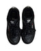 A Black Sneakers from Adidas in size 10Y for boy. (Back View)