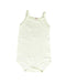 A Green Bodysuits from Petit Bateau in size 3-6M for girl. (Front View)