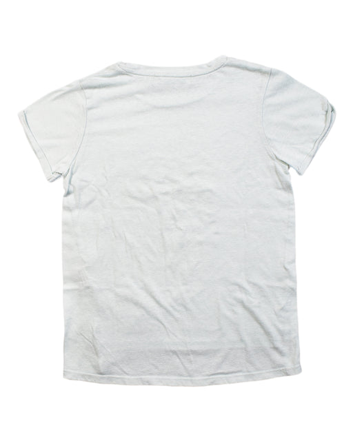 A White T Shirts from Gingersnaps in size 8Y for girl. (Front View)