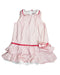 A Pink Sleeveless Dresses from Chateau de Sable in size 4T for girl. (Front View)