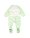 A Green Onesies from The Children's Place in size 6-12M for boy. (Back View)