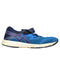 A Blue Sneakers from ASICS in size 7Y for boy. (Front View)