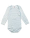 A Blue Bodysuits from Petit Bateau in size 2T for boy. (Back View)