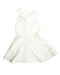 A White Sleeveless Dresses from Gingersnaps in size 12Y for girl. (Front View)