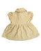 A Beige Short Sleeve Dresses from Ralph Lauren in size 6-12M for girl. (Back View)