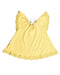 A Yellow Sleeveless Dresses from Shabby Chic in size 18-24M for girl. (Back View)