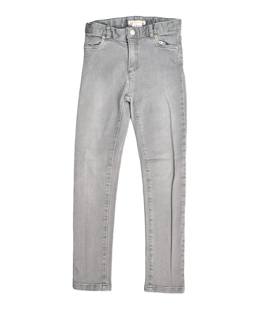 A Grey Jeans from Bonpoint in size 8Y for girl. (Front View)