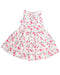 A White Sleeveless Dresses from Bonpoint in size 10Y for girl. (Back View)