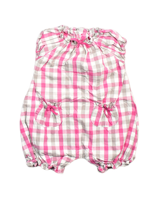 A Pink Rompers from Chateau de Sable in size 0-3M for girl. (Front View)