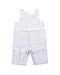 A Grey Rompers from Jacadi in size 3-6M for boy. (Front View)