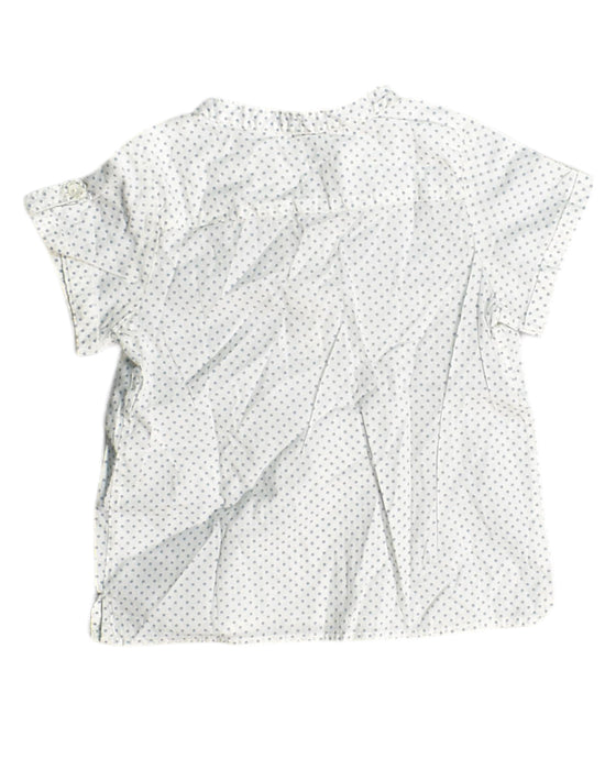 A White Short Sleeve Tops from Bonpoint in size 3T for girl. (Back View)