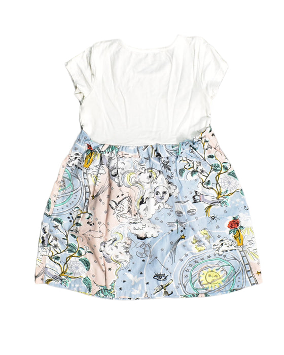 A White Short Sleeve Dresses from Cath Kidston in size 6-12M for girl. (Back View)