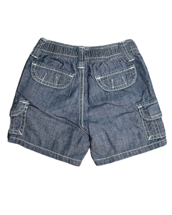 A Blue Shorts from Retykle in size 6-12M for boy. (Back View)