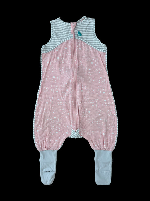 A Pink Sleepsacs from Love To Dream in size 2T for neutral. (Back View)