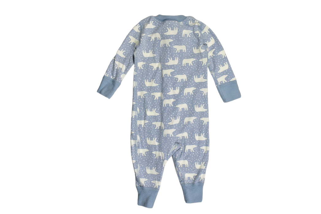 A Blue Long Sleeve Jumpsuits from Hanna Andersson in size 3-6M for boy. (Back View)