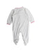 A White Onesies from Kissy Kissy in size 3-6M for girl. (Back View)