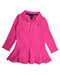 A Pink Long Sleeve Dresses from Polo Ralph Lauren in size 4T for girl. (Front View)