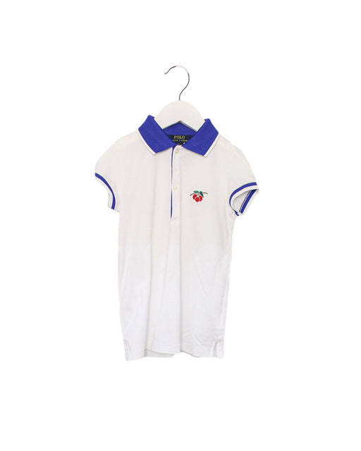 A White Active Tops from Polo Ralph Lauren in size 6T for boy. (Front View)