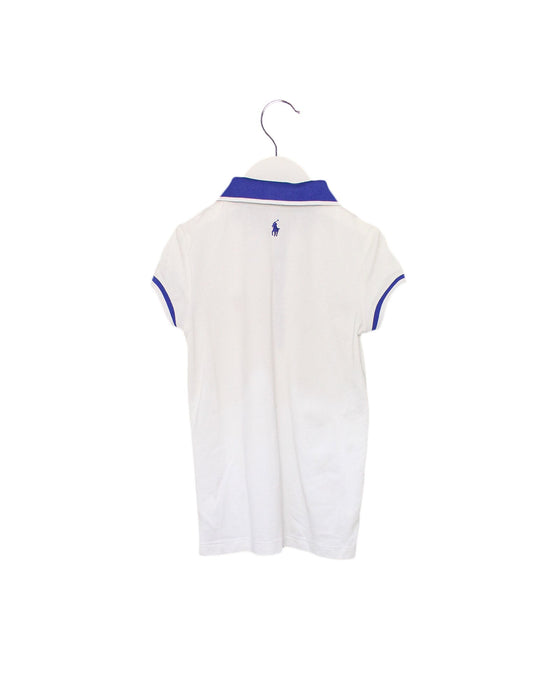 A White Active Tops from Polo Ralph Lauren in size 6T for boy. (Back View)