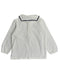 A White Long Sleeve Polos from Miki House in size 4T for boy. (Back View)