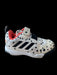 A White Sneakers from Adidas in size 18-24M for neutral. (Front View)