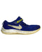 A Blue Sneakers from Nike in size 10Y for boy. (Front View)