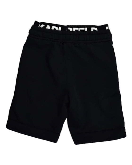 A Black Shorts from Karl Lagerfeld in size 4T for boy. (Back View)