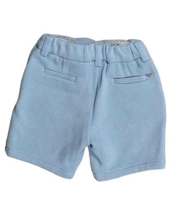 A Blue Shorts from Armani in size 3-6M for girl. (Back View)