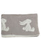 A Grey Blankets from Jellycat in size O/S for neutral. (Front View)