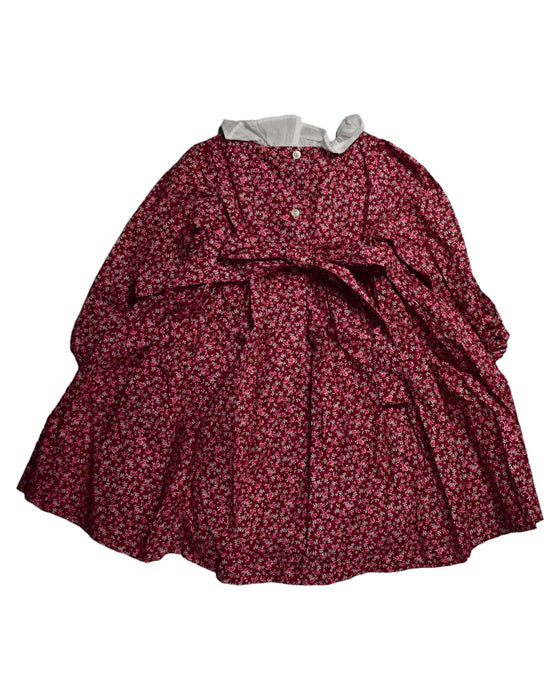 A Red Long Sleeve Dresses from Confiture in size 18-24M for girl. (Back View)