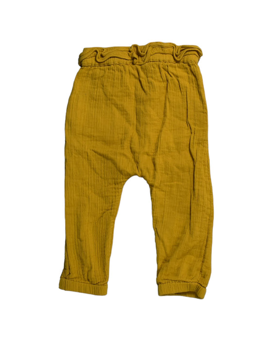 A Yellow Casual Pants from Vertbaudet in size 12-18M for girl. (Back View)