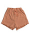 A Orange Shorts from Chateau de Sable in size 3T for girl. (Front View)