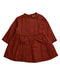 A Orange Long Sleeve Dresses from Beet World in size 18-24M for girl. (Front View)