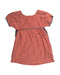 A Orange Short Sleeve Dresses from Chateau de Sable in size 4T for girl. (Back View)