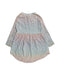 A Multicolour Long Sleeve Dresses from Hux in size 3T for girl. (Back View)