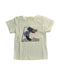 A White T Shirts from Our Mini Nature in size 3T for girl. (Front View)