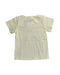 A White T Shirts from Our Mini Nature in size 3T for girl. (Back View)