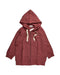 A Burgundy Lightweight Jackets from Jamie Kay in size 6T for neutral. (Front View)