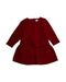 A Red Long Sleeve Dresses from Chloe in size 3-6M for girl. (Front View)