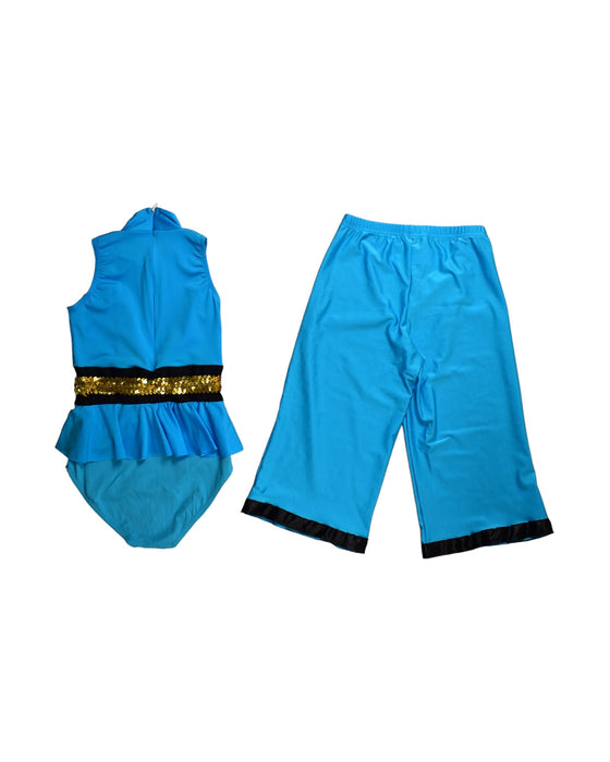 A Blue Halloween Costumes from Sonata Dancewear in size 7Y for girl. (Back View)