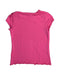 A Pink Short Sleeve Tops from Chateau de Sable in size 6T for girl. (Back View)