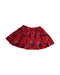 A Red Short Skirts from Carrément Beau in size 5T for girl. (Back View)