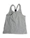 A Grey Sleeveless Tops from IKKS in size 4T for girl. (Back View)